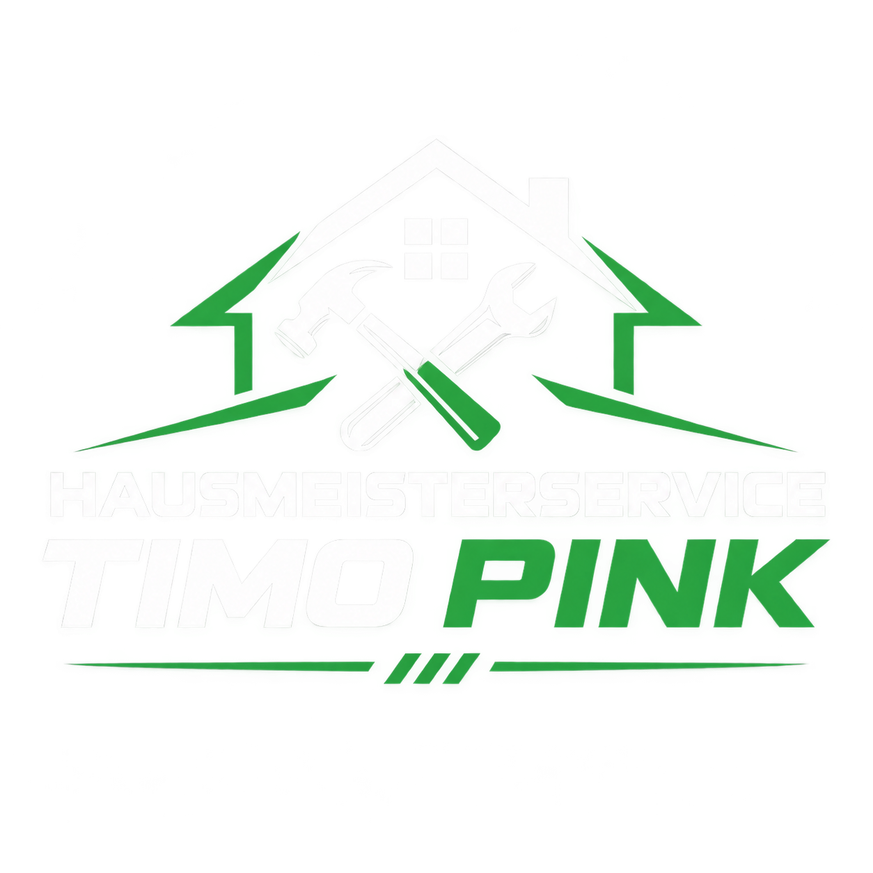 Logo Hausmeisterservice Timo Pink
